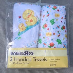 Babies r us new hooded towels duckies